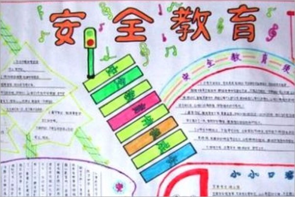 安全手抄报内容20.30字