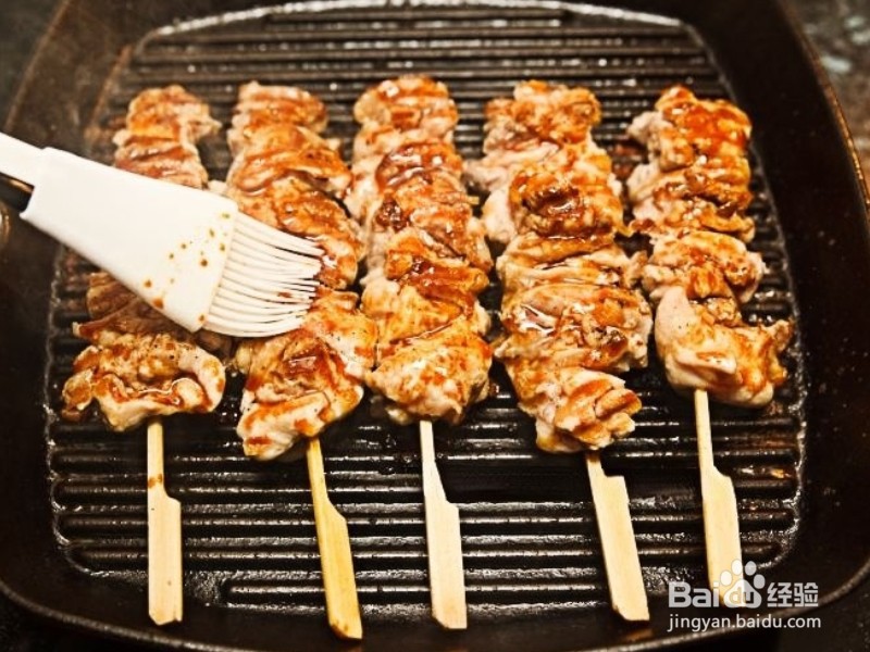 怎样做出家常菜系列之酱烧鸡肉串
