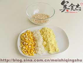 蔬菜玉米麦片粥