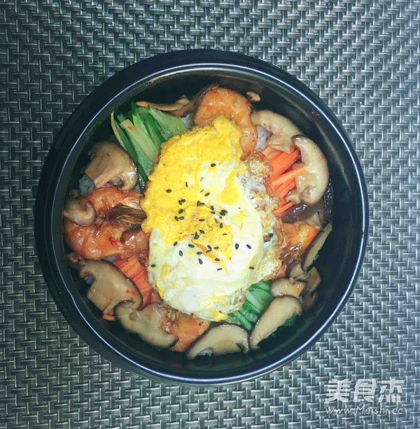 石锅拌饭的做法