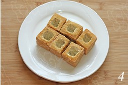 奶酪虾仁豆腐盒