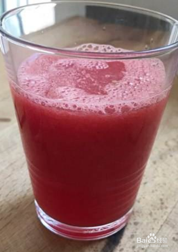 冰镇西瓜汁的做法