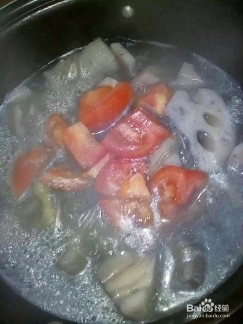 西红柿藕片汤怎么做