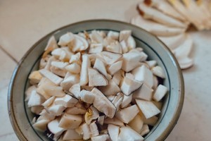 日式松茸饭的做法