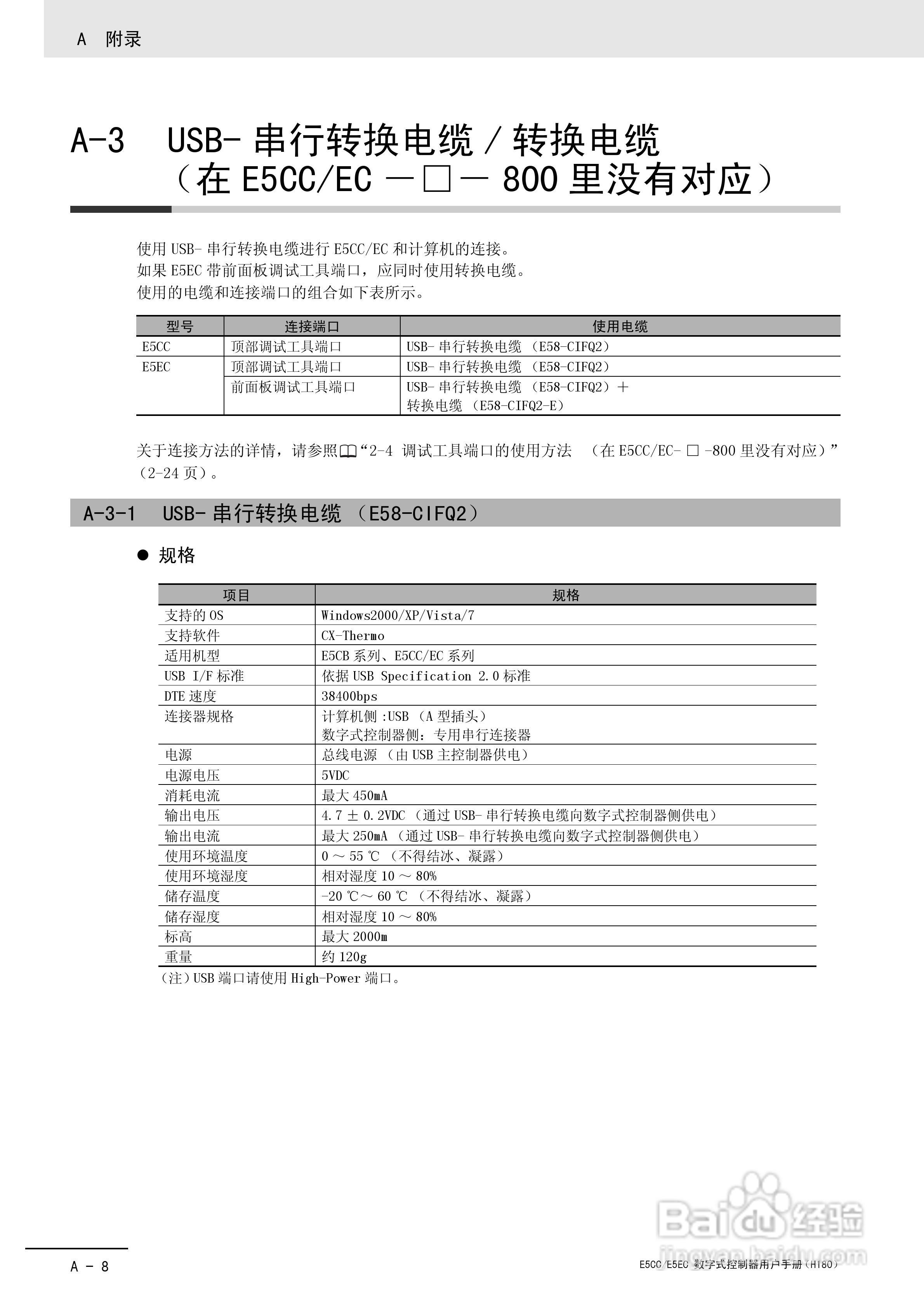 欧姆龙温控器E5CC-E5EC操作手册:[30]
