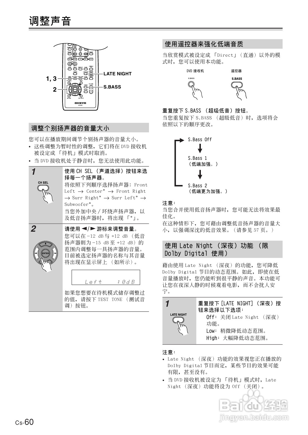 安桥DVD接收机DR-UN7型使用说明书:[3]