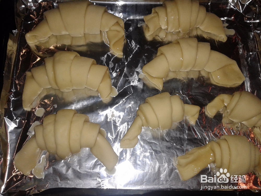 如何制作老式油酥面包(普通面粉)