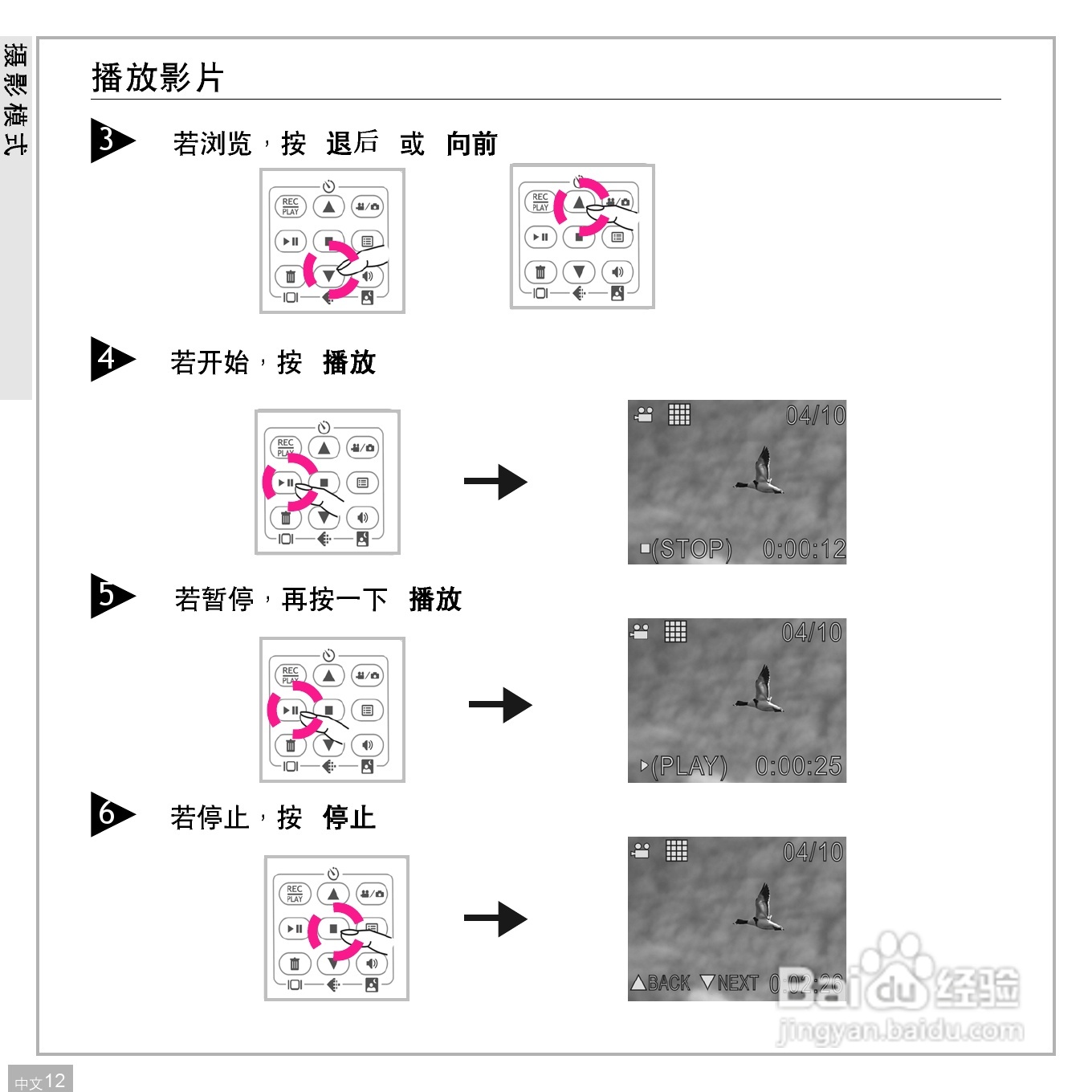 鸿友DV 3000数码摄像机使用说明书:[2]