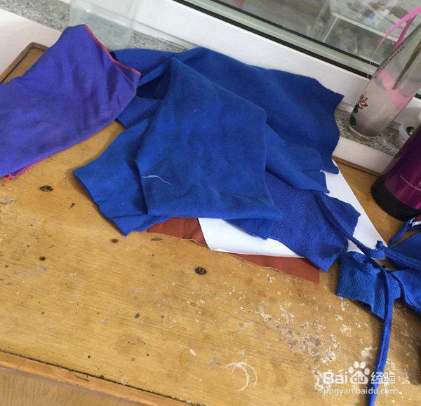 变废为宝-旧衣服diy实用的靠枕