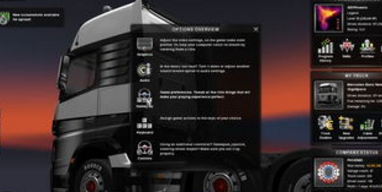 欧洲卡车模拟1怎么设置中文