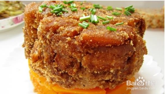 怎么做南瓜粉蒸肉