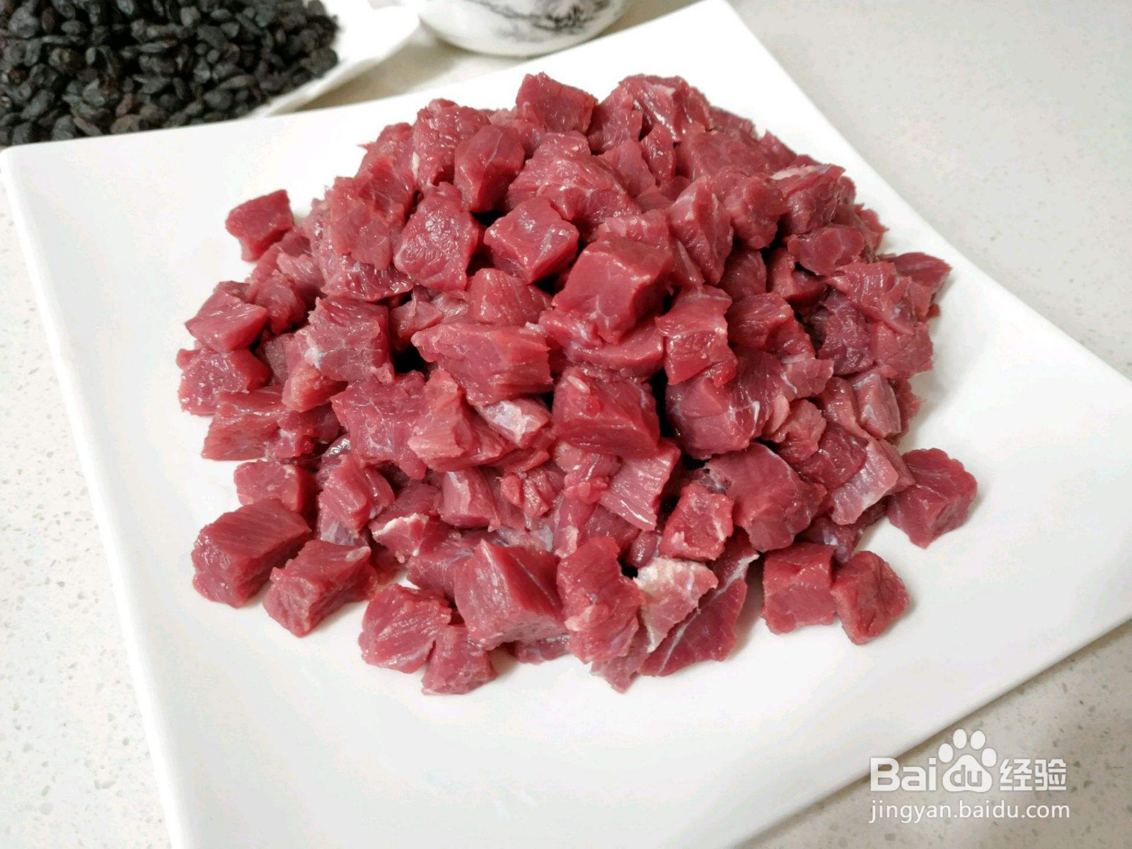 自制香菇牛肉丁酱