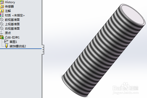 solidworks画外螺纹图片