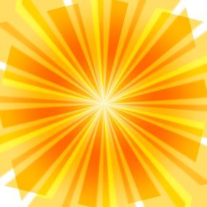 怎样使用极坐标制作漂亮放射背景