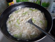 #美食#丝瓜鸡蛋乌冬面做法