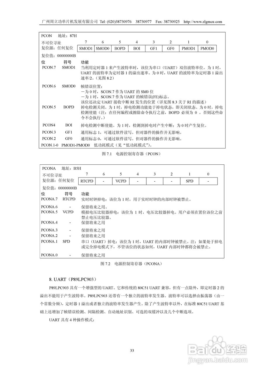 周立功P89LPC901/902/903微控制器使用说明书:[4]