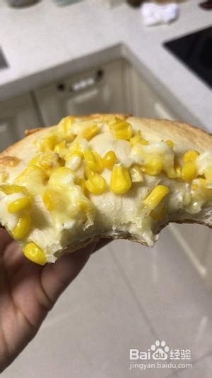 好吃的早餐玉米沙拉包