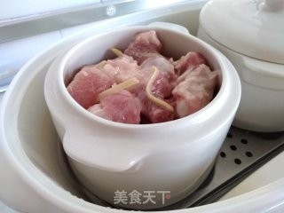 排骨香菇蒸饭和益气补血炖汤