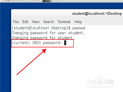 Linux系统怎么修改student账户密码
