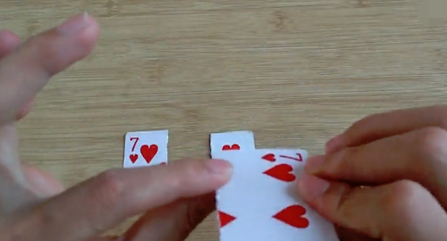 怎样做撕牌还原魔术