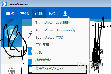 TeamViewer 13怎么查看版本