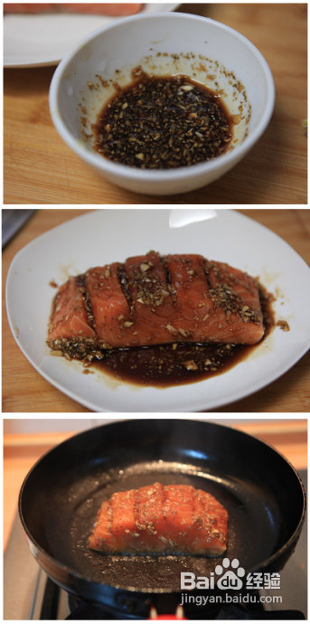 简单却惊艳的三文鱼做法----香煎三文鱼