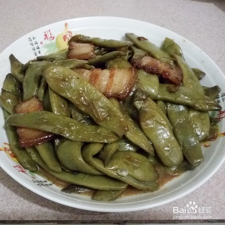 猪肉炖豆角怎么做