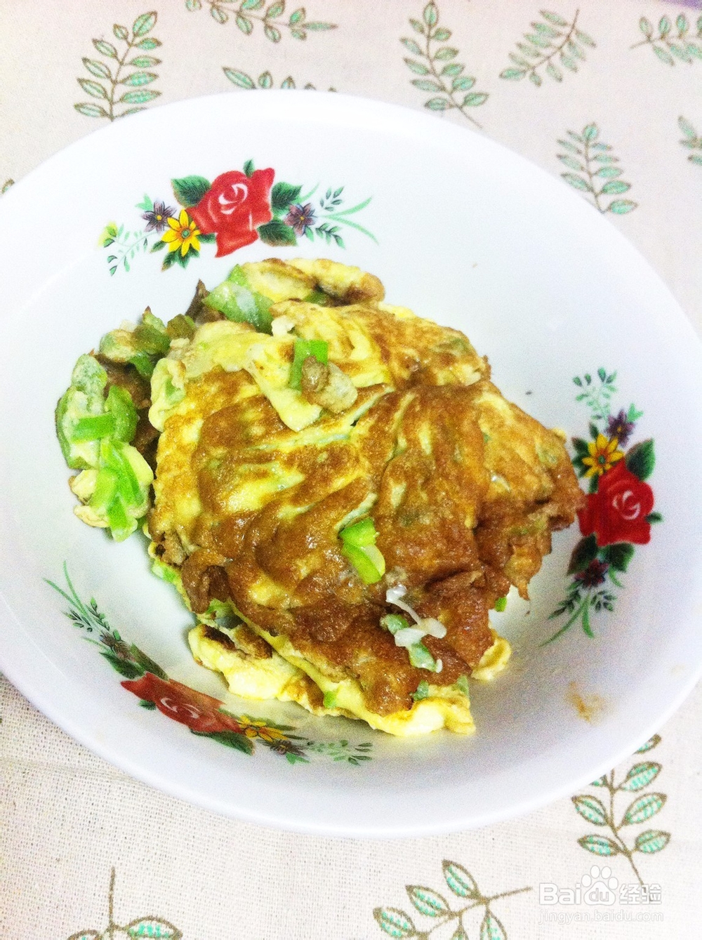 快手晚餐之尖椒摊鸡蛋,满满家的味道