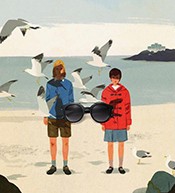 卡仕曼风格的创意眼镜贴图