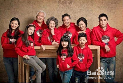 全家福照片怎么拍温馨