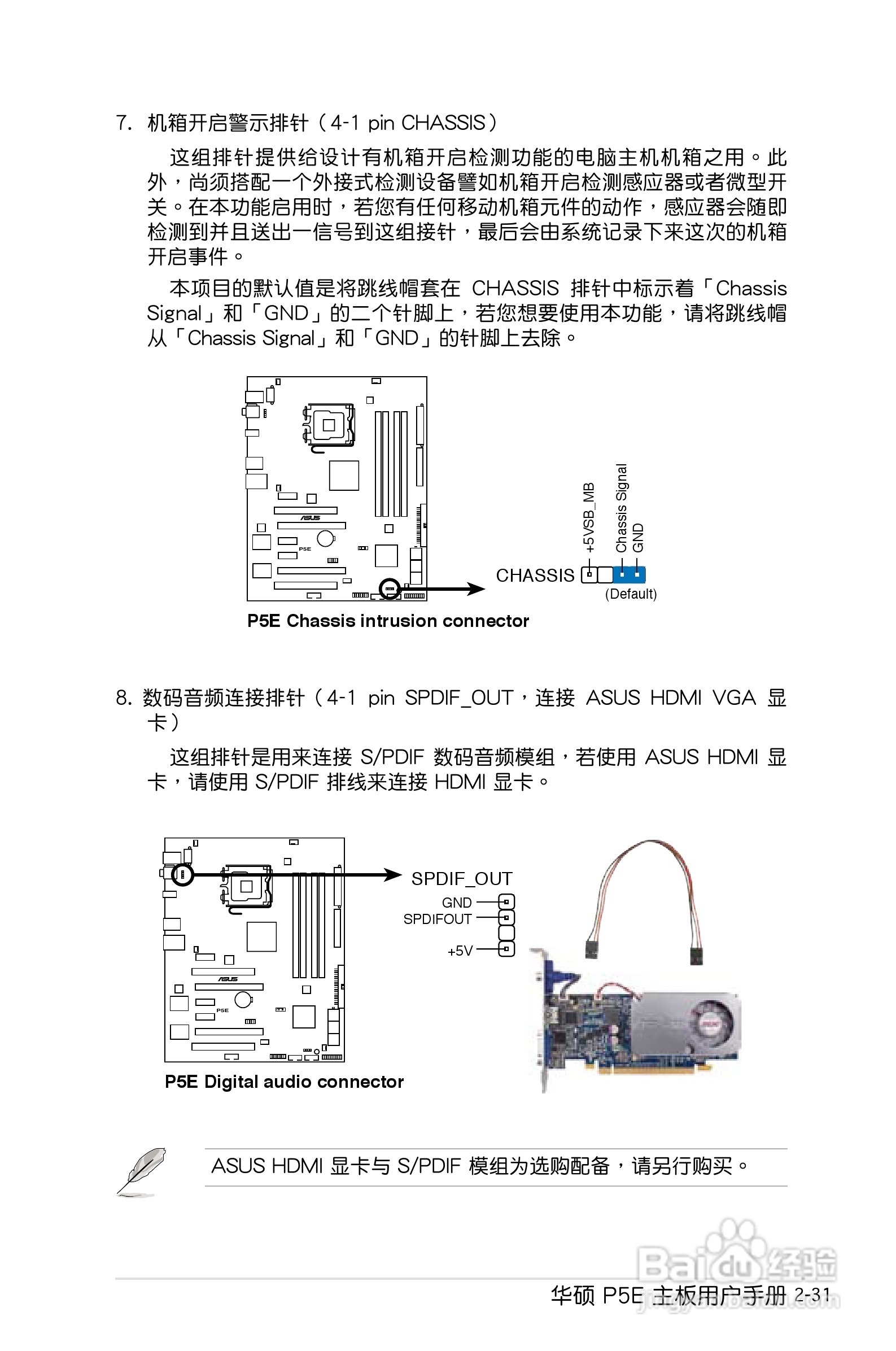 华硕P5E主板使用说明书:[6]