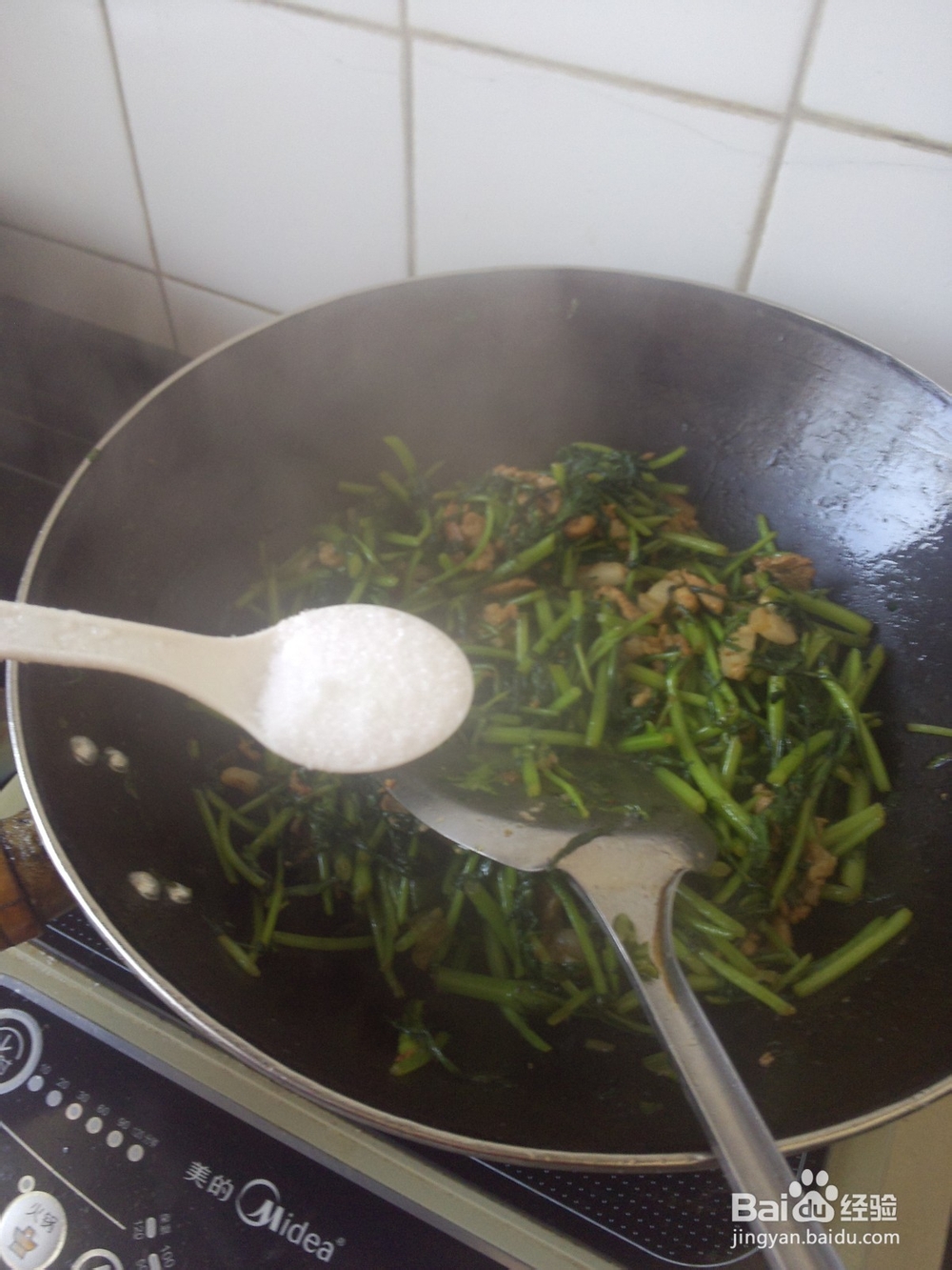 肉炒蒿子秆怎么做