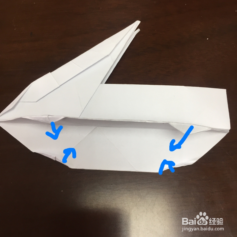 可爱小兔兔盒子的折纸方法详细图解