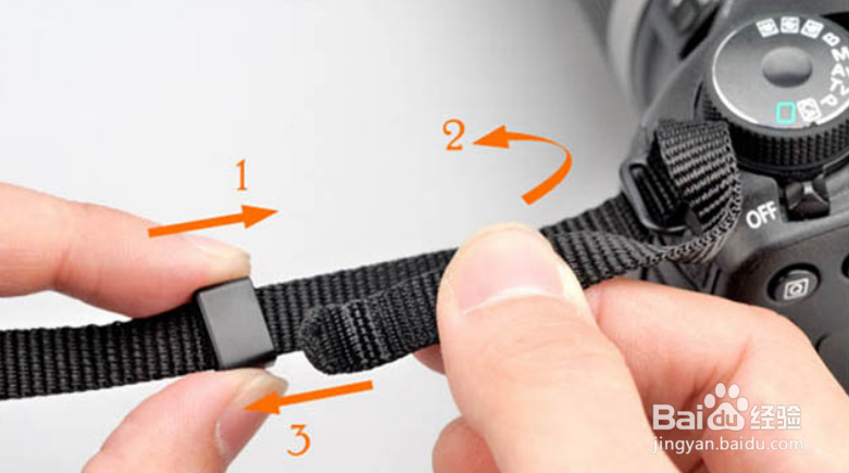 相机绳子怎么安装