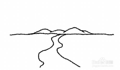 春天在小溪里怎么画