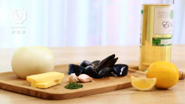 法式白葡萄酒贻贝