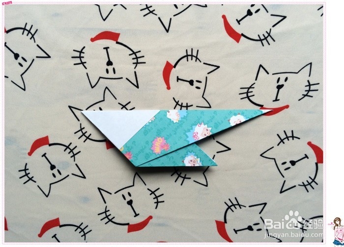 教你用纸折可爱的小小鸟