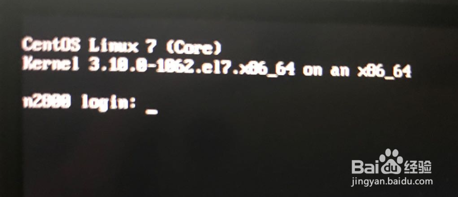 centos7 text mode安装过程