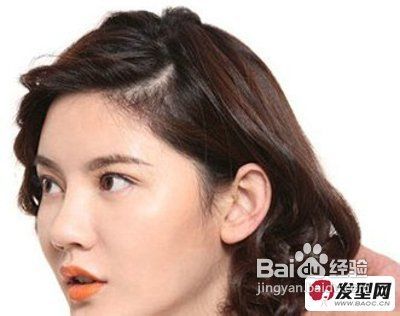 图解2款简单编发发型教程