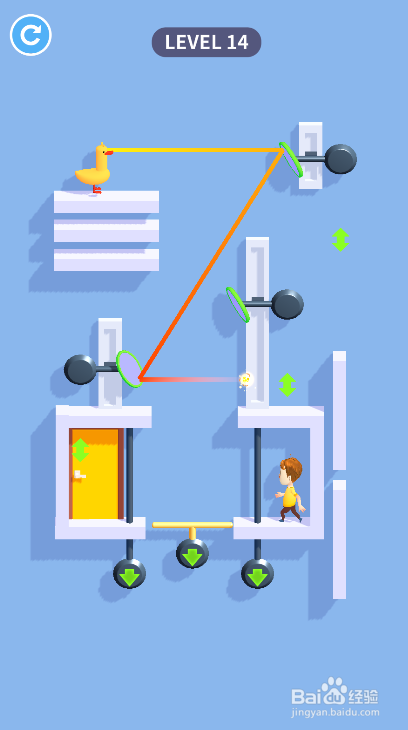Run Away的LEVEL 14怎样通关?