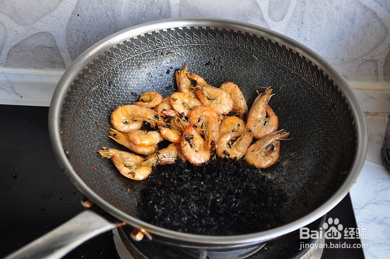 梅干菜虾的做法