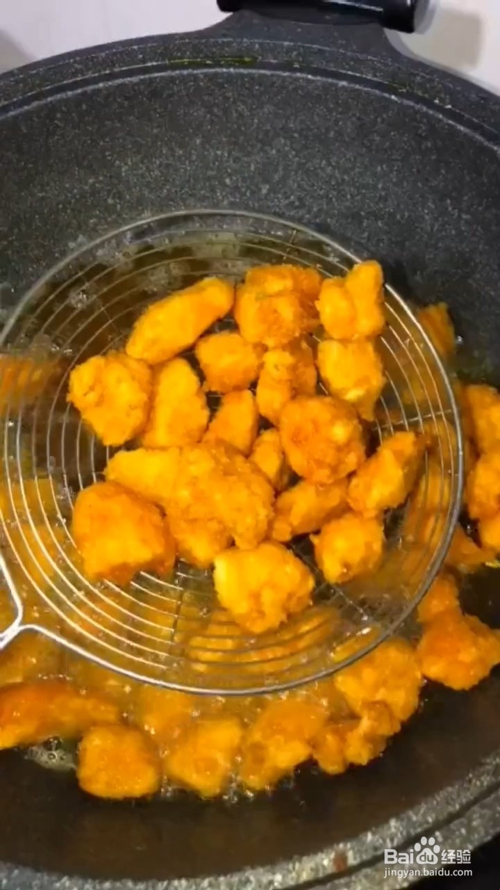 如何制作家庭版鸡米花