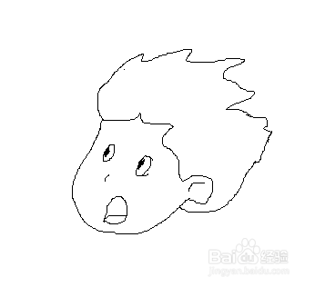 酷酷的小男孩怎么画呢