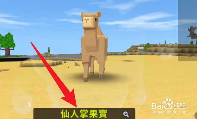 迷你世界骆驼怎么驯服