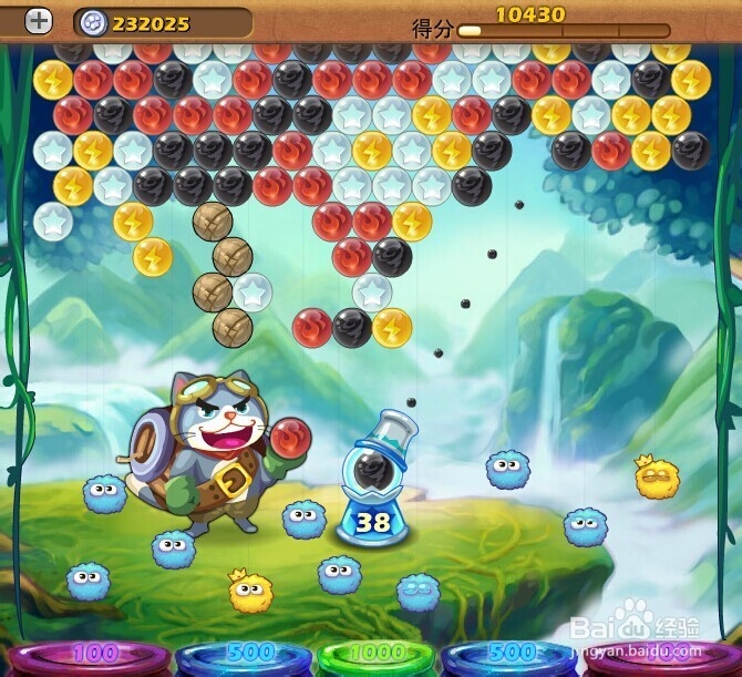 开心泡泡猫攻略第十八关