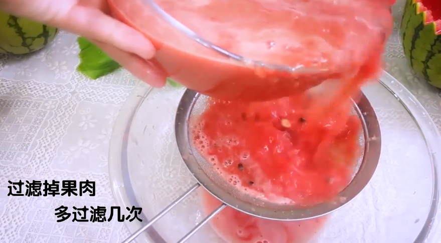 怎样做西瓜甜品
