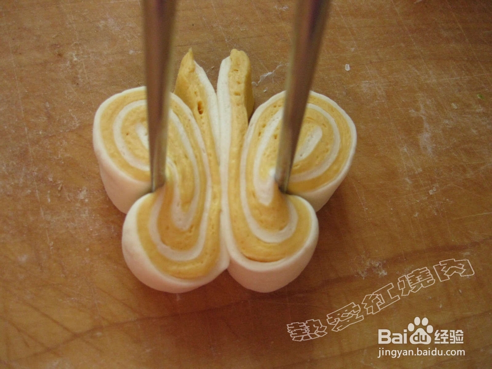 枸杞双色蝴蝶卷