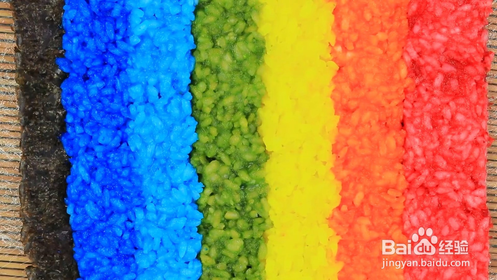 彩虹寿司如何制作