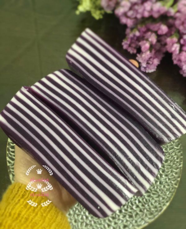 紫薯椰汁千层马蹄糕