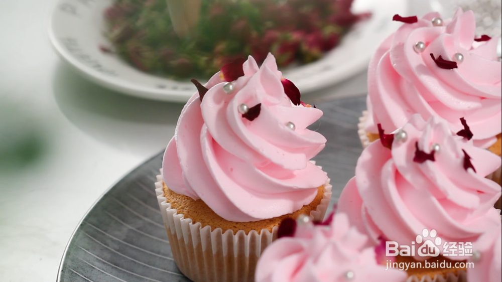 少女风杯子蛋糕